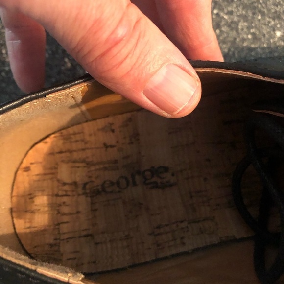 Men’s Oxford’s lace size 8  Dress Shoe black - Picture 13 of 15